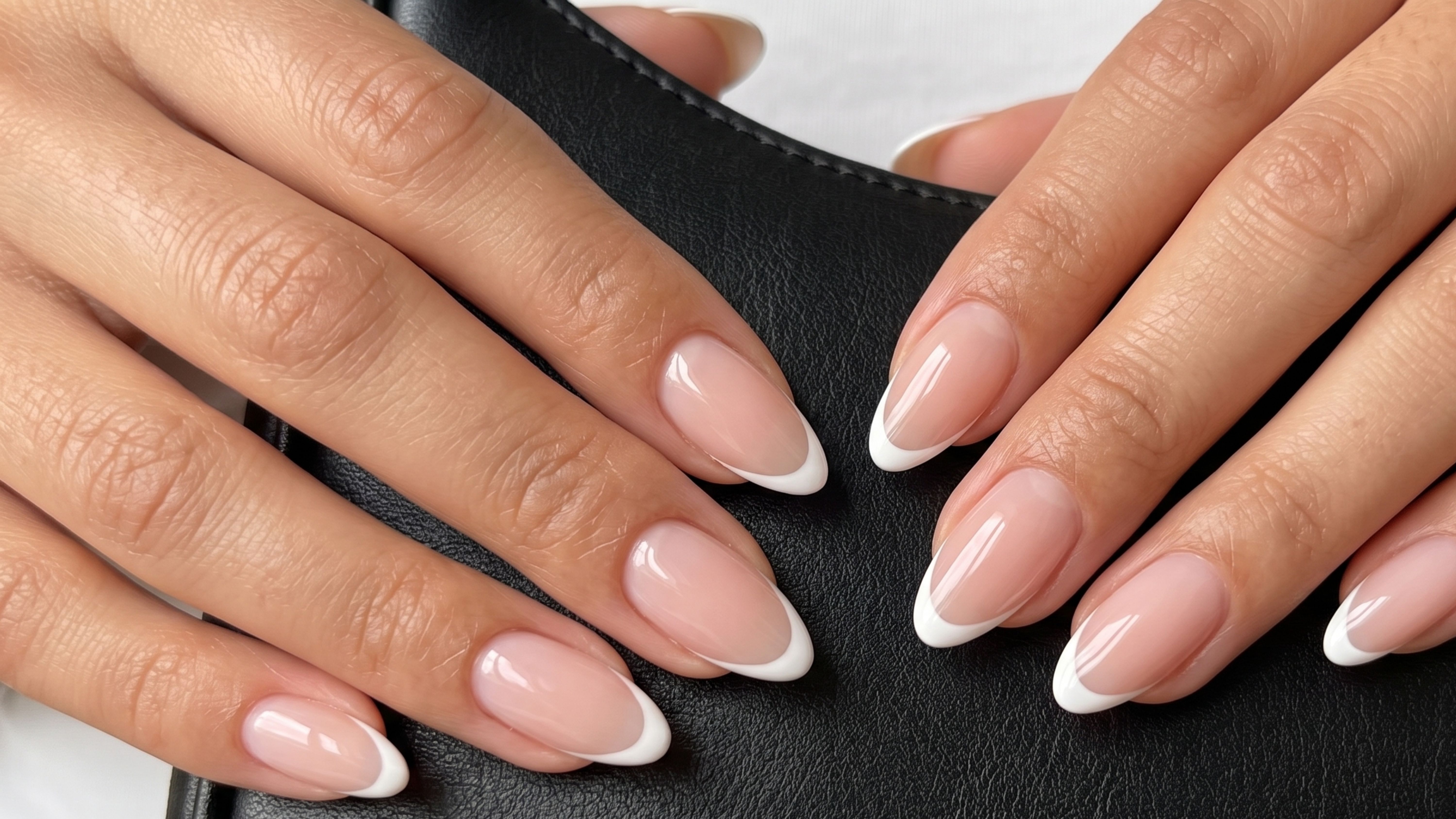 Classic French Nails